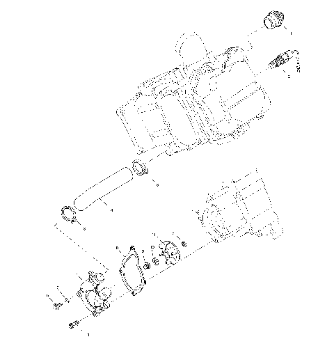 WATER PUMP - C10CL50AA (4978707870D12)