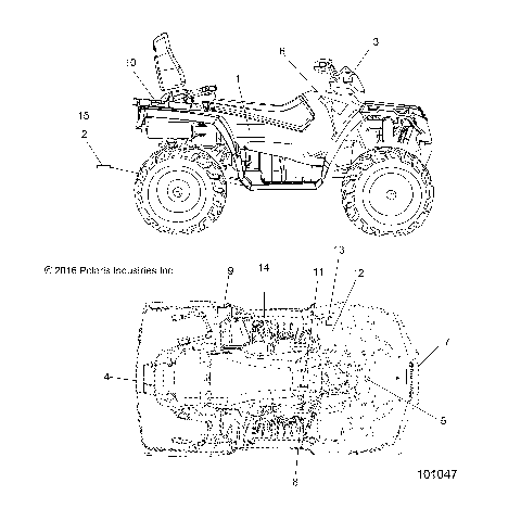 BODY, DECALS - A17SDA57L2 [101047]