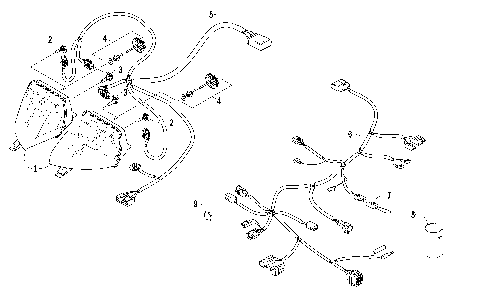 HEADLIGHT AND WIRING ASSEMBLIES [99204]