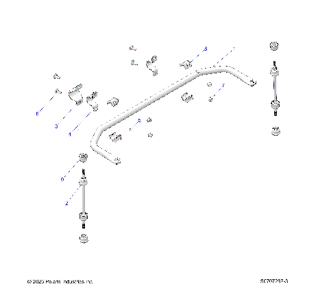 SUSPENSION, REAR STABILIZER