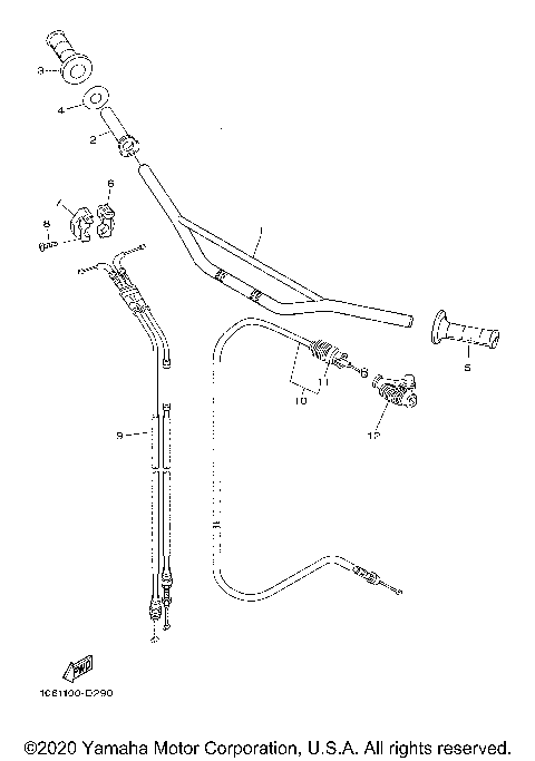 STEERING HANDLE & CABLE