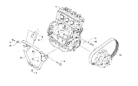 ENGINE AND RELATED PARTS [104060]