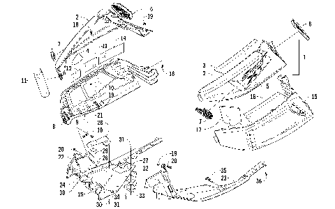 SKID PLATE AND SIDE PANEL ASSEMBLY [99267]
