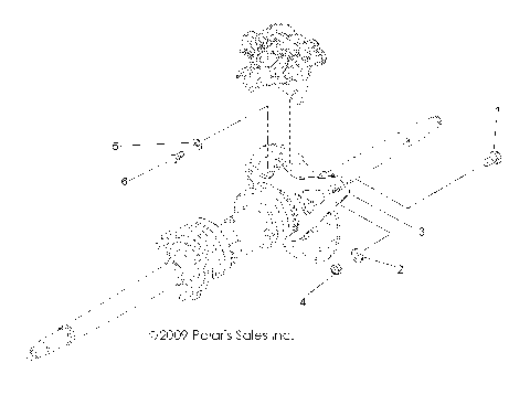 BRAKES, REAR CALIPER MOUNTING - A13NA32FA (49ATVCALIPERMTG10TB)