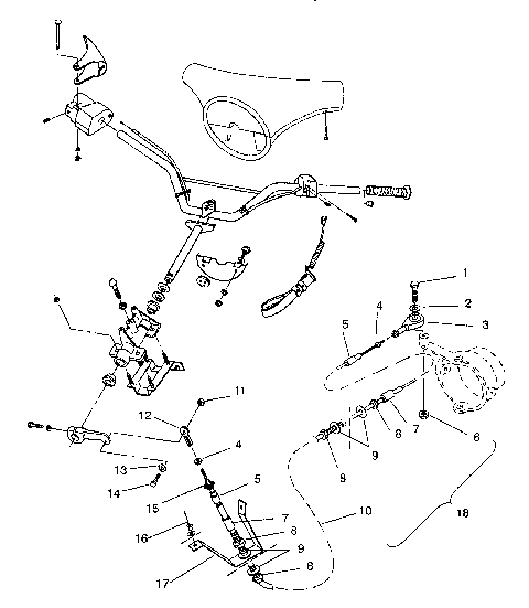 STEERING ASSEMBLY SLT 750 B944170 (4925942594010A)