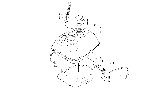 GAS TANK ASSEMBLY [96207]