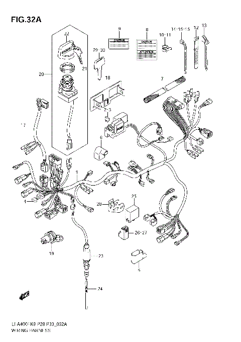 WIRING HARNESS (MODEL L0)