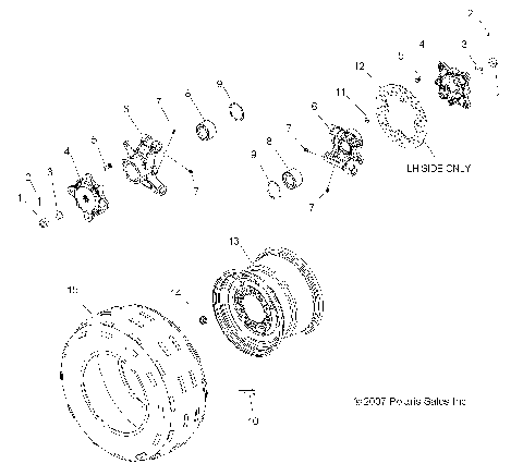 WHEELS, REAR - A10LH46AX/AZ (49ATVWHEELREAR08SP300)