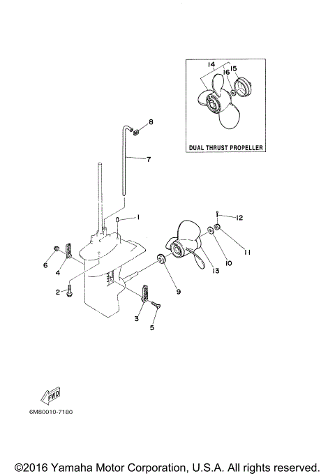 LOWER CASING DRIVE 2