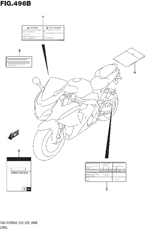 LABEL (GSX-R1000L6 E28)