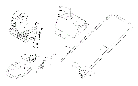 BUMPERS AND STORAGE [105383]