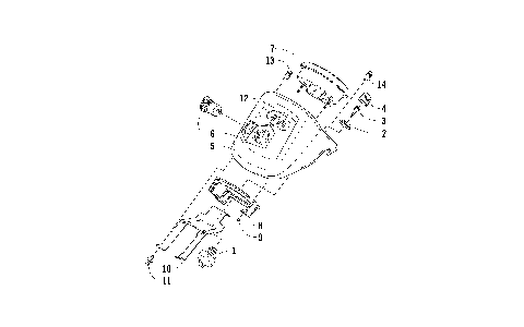 INSTRUMENT POD ASSEMBLY [96907]
