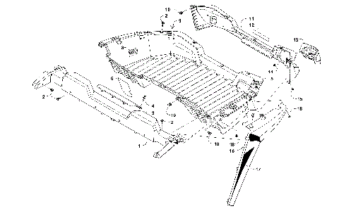 CARGO BOX AND TAILLIGHT ASSEMBLY [300042]