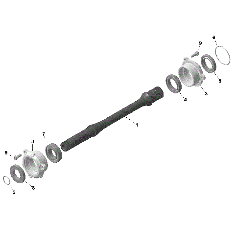 01- ROTAX - Drive Shaft