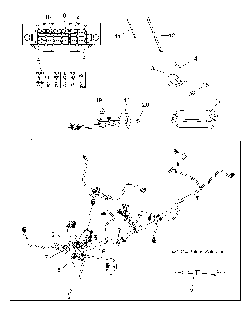 ELECTRICAL, HARNESS - A15SWE57AA/AD (49ATVHARNESS15570X2)