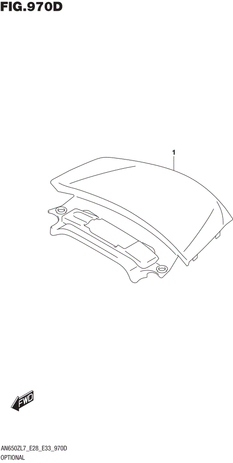 OPTIONAL (COVER SET PILLION RIDER)