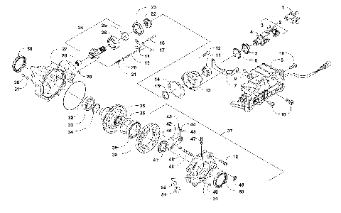 FRONT DRIVE GEARCASE ASSEMBLY [93904]