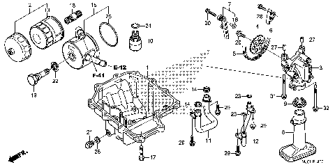 OIL PAN@OIL PUMP