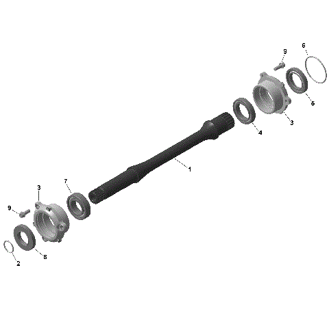 01- ROTAX - Drive Shaft