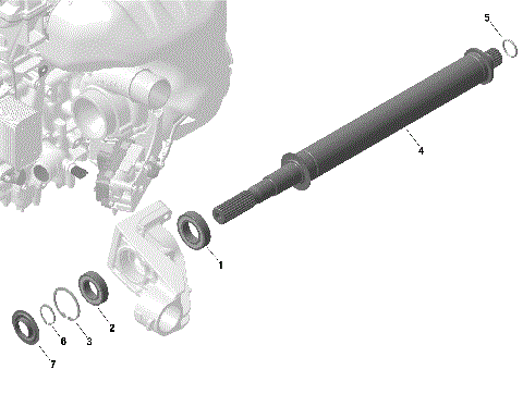 01- ROTAX - Drive Shaft
