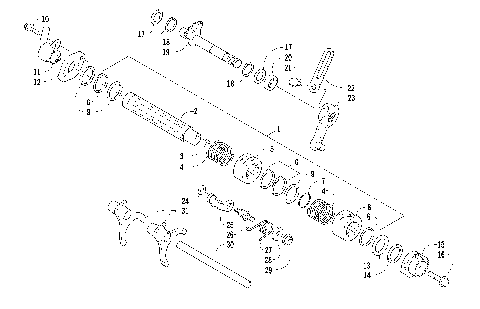 GEAR SHIFTING ASSEMBLY [97660]