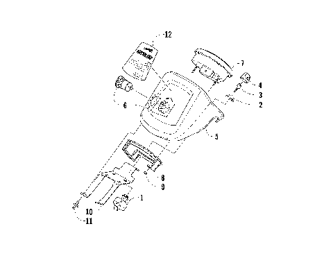 INSTRUMENT POD ASSEMBLY [92390]