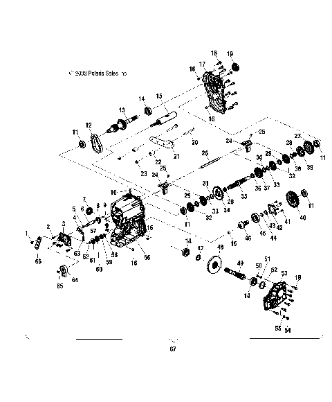 GEARCASE - C11RB63AA/AB (4985628562C05)
