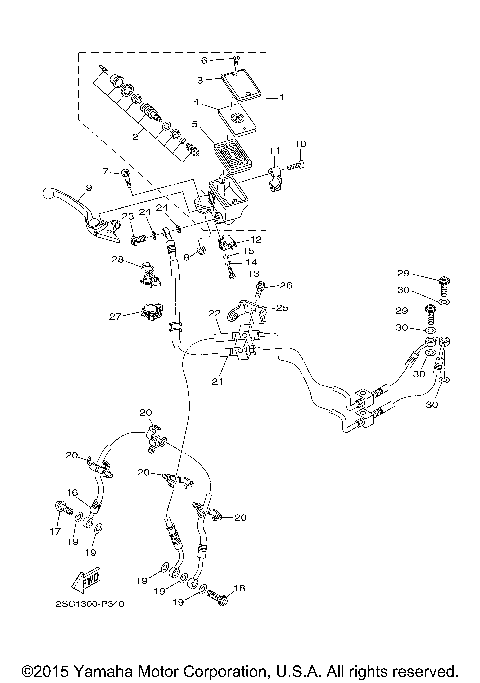 FRONT MASTER CYLINDER