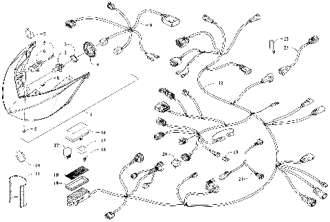 HEADLIGHT AND WIRING ASSEMBLIES [105952]