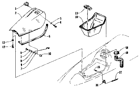 HATCH COVER AND STORAGE TRAY [72498]