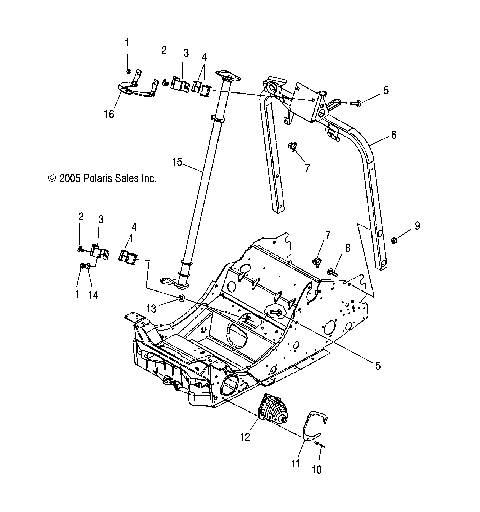 STEERING/POST - S07NT5BS/BSA/BE/BEA (4997259725B02)