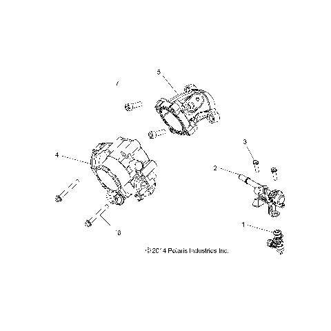 ENGINE, THROTTLE BODY and FUEL RAIL - A18SEA57F1/SEE57F1/7 (49ATVTHROTTLEBODY15TRGEU)