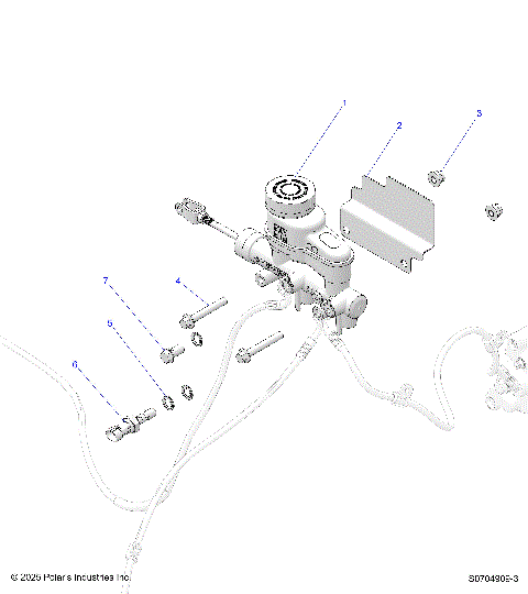 BRAKES, MASTER CYLINDER