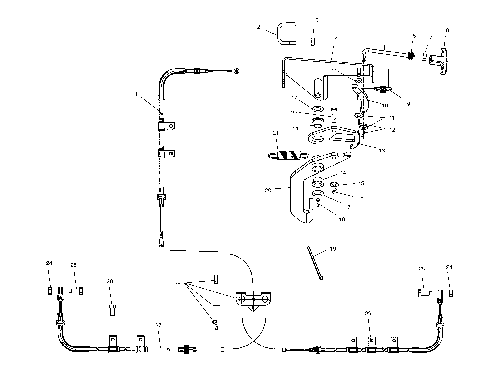 PARK BRAKE LOCK - C11RB42AA/C11RD50AA/AB/C11RF50AA (4981898189C06)