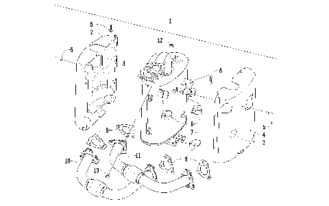 EXHAUST ASSEMBLY [96610]