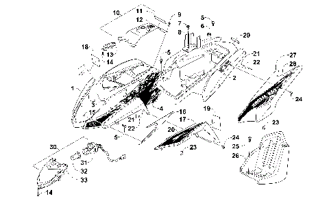 BODY PANEL AND HEADLIGHT ASSEMBLY [300508]