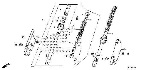 FRONT SHOCK ABSORBER