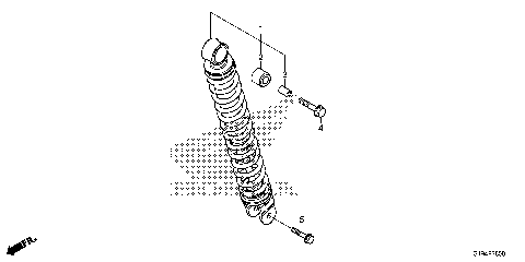 REAR SHOCK ABSORBER