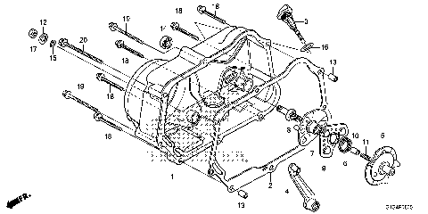 RIGHT CRANKCASE COVER