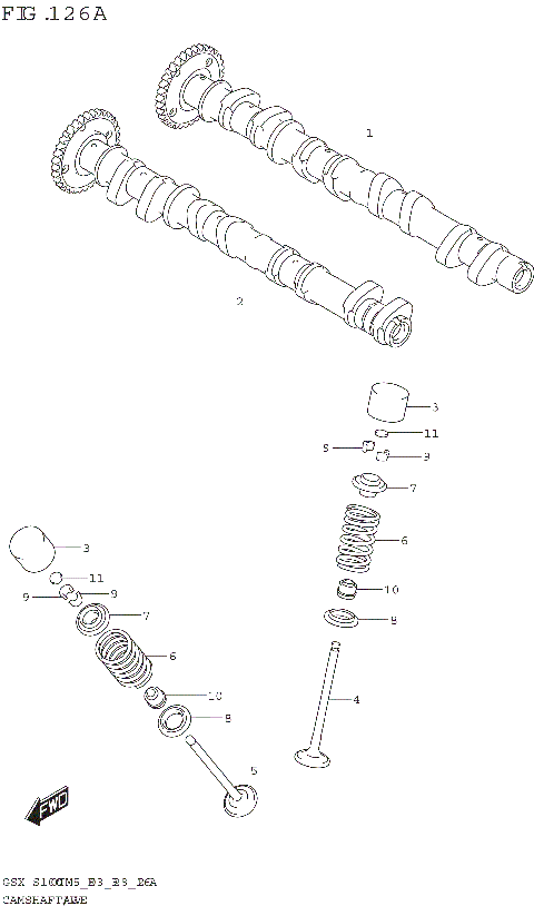 CAMSHAFT/VALVE
