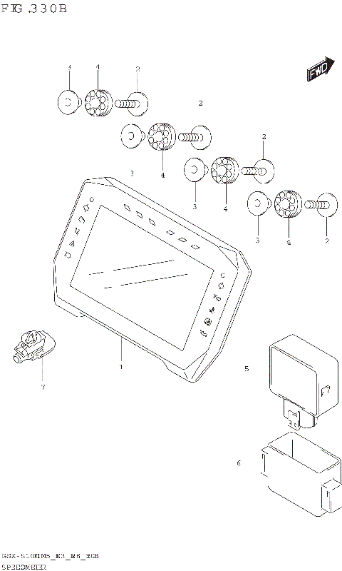 SPEEDOMETER (E03,E33)