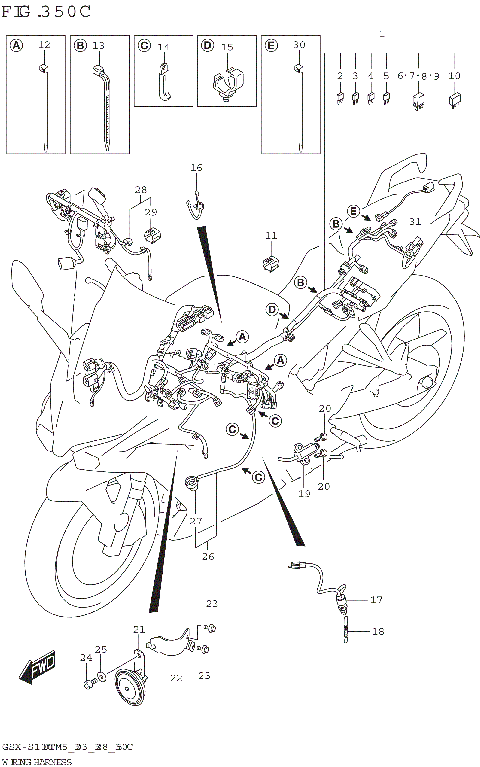 WIRING HARNESS (E33)