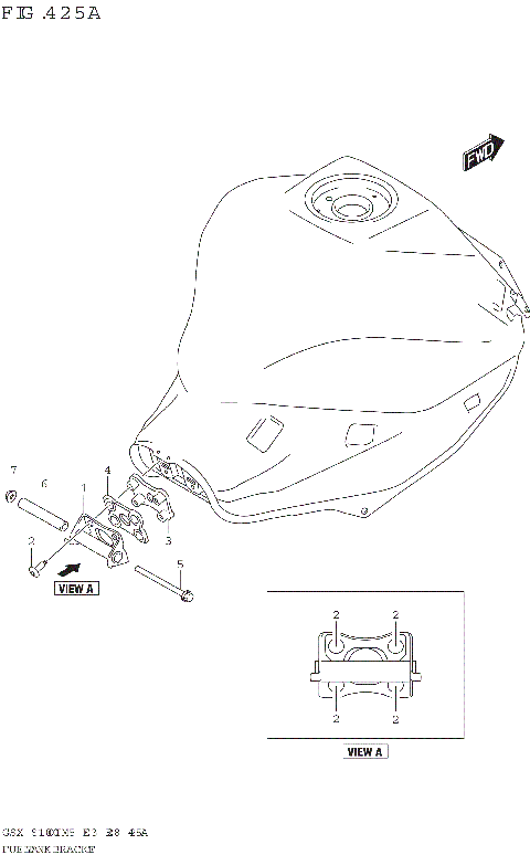 FUEL TANK BRACKET