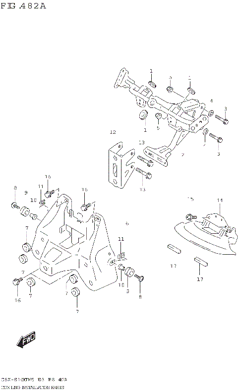 COWLING INSTALLATION PARTS