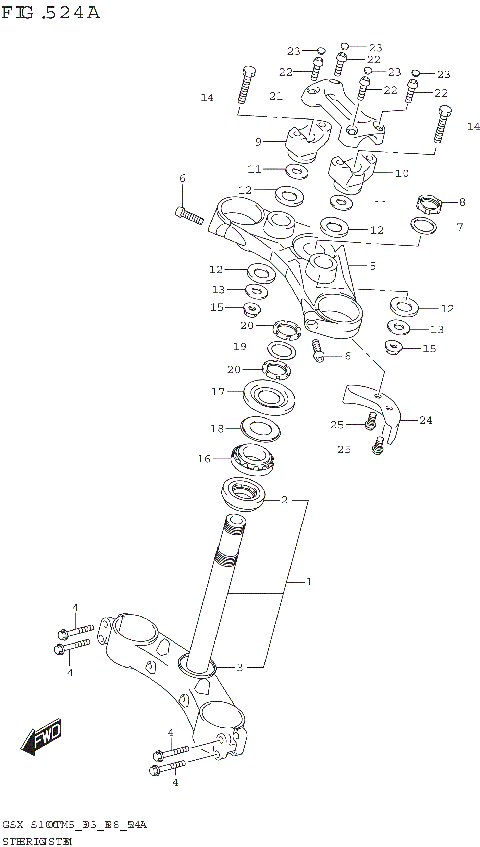 STEERING STEM