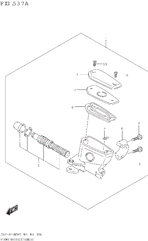 FRONT MASTER CYLINDER
