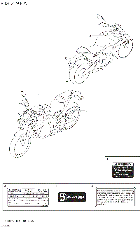 LABEL (GSX800RQ:M5:E03)
