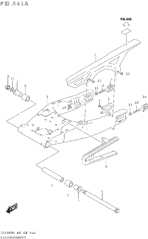 REAR SWINGINGARM