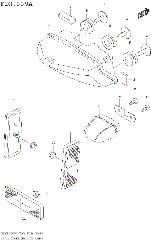 REAR COMBINATION LAMP