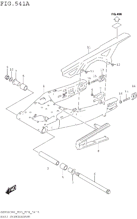 REAR SWINGINGARM